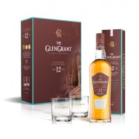 Glen Grant 12 YO 0,7L (43% Vol.) + 2 Gläser