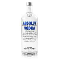 Absolut Vodka 1,0L (40% Vol.) mit Gravur