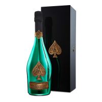 Armand de Brignac Limited Edition Green Bottle 0,75L (12,5% Vol.) in Holzbox