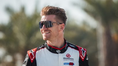 Hulkenberg Bahrain test
