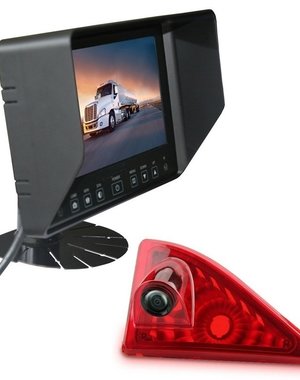 RVS-systemen Nissan NV400 (2010 -heden) Remlichtcamera Monitor 7 inch RVB-720