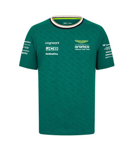 Aston Martin Cognizant F1 Team 2024 Team Driver T-Shirt Alonso Adult