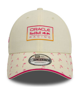 Oracle Red Bull  Racing F1 Team 2024 Adult GP Miami Off White Team Baseball Cap