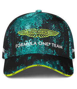 Aston Martin Cognizant F1 Team 2024 Adult GP Miami Life Style Team Baseball Cap Green