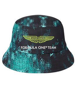 Aston Martin Cognizant F1 Team 2024 Adult GP Miami Life Style Team Bucket Hat Green