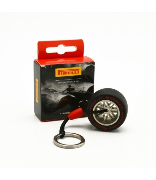Pirelli F1 Rim Red Tyre Sleutelhanger - Collection 2022