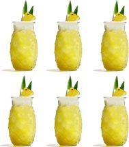 Cocktailglas / Tiki Ananas Glas - 400 ml - 6 stuks