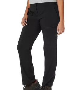 Polarino Damen Trekking-Hose funktionelle Damen Outdoor-Hose wasserabweisend 56822316 Schwarz