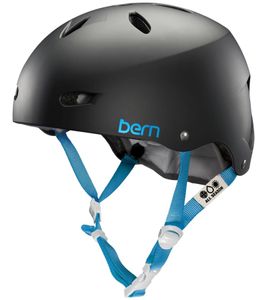 bern Brighton H2O Damen Wassersport-Helm mit ABS-Schale Wakeboard-Helm WW2MBKL Schwarz