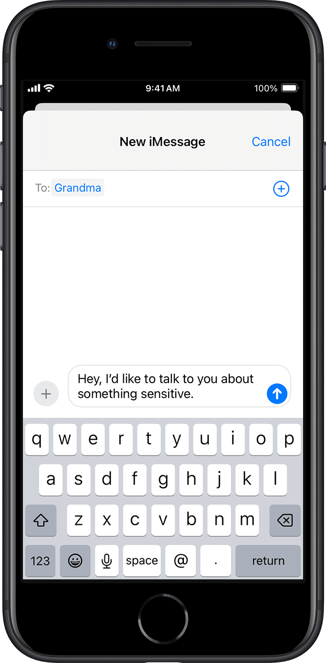 Communication Safety prompts your child to start a conversation with a parent or guardian when it detects content that might contain nudity.