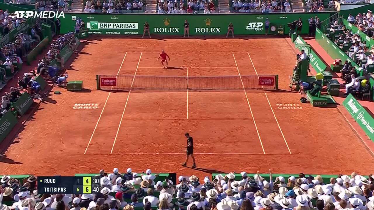 Vorhand-Granaten! Emotionaler Tsitsipas holt lang ersehnten Titel | ATP Monaco