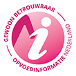Het keurmerk van de betrouwbare opvoedinformatie van Opvoedinformatie Nederland.