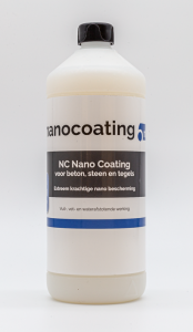 Nano coating voor beton steen en tegels klein