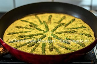 Romeinse groene omelet