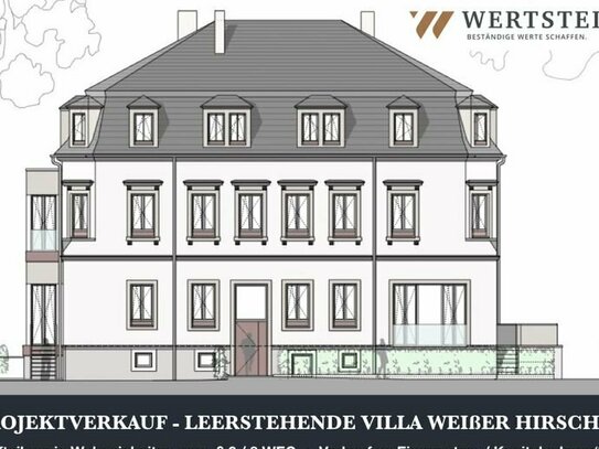 Projektverkauf - Leerstehende Villa mit Baugenehmigung