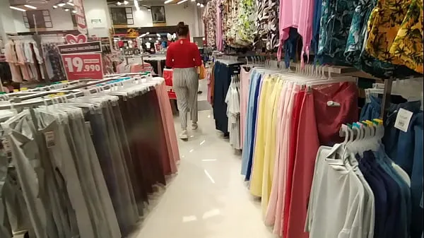 Watch I chase an unknown woman in the clothing store and show her my cock in the fitting rooms power Movies