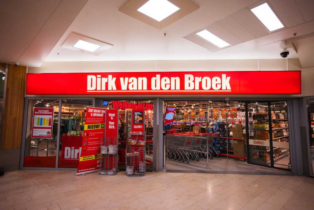 De buitenkant van Dirk van den Broek