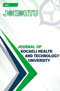 Journal of Kocaeli Health and Technology University Kapak resmi