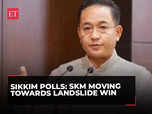 Sikkim : SKM leading on 31 seats, SDF leading on 1:Image