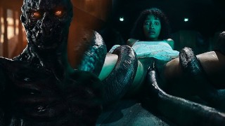 Black Girl With Big Tits Rough Fuck With Alien Monster