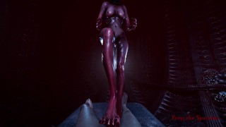 3D horreur monstres sexe anal en enfer
