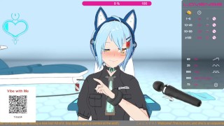 Anime AI vastgebonden in leren harnas, kan het niet helpen om klaar te komen (CB VOD 29-11-21)