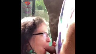 Public Blowjob at the Zoo