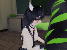 student sucks furry teacher's dick gif