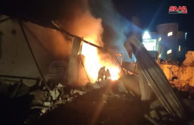 Israeli airstrikes near Aleppo kill, injure several people