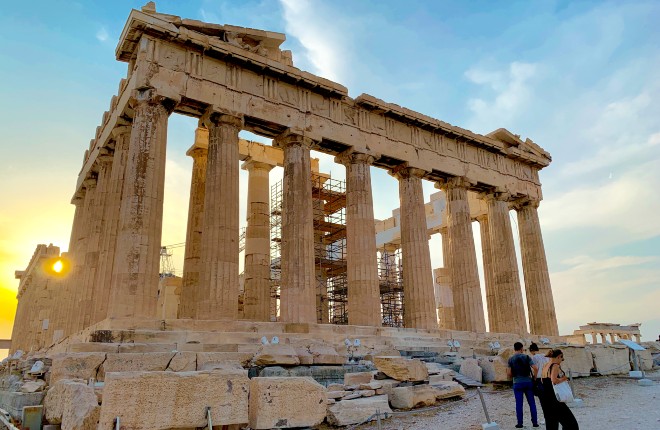 Akropolis weer open in Athene