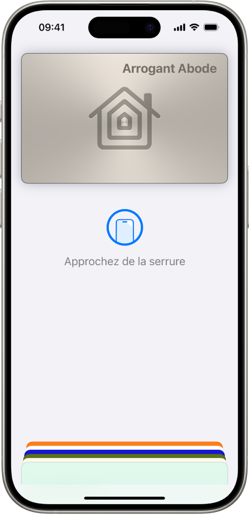 Une carte de transport dans l’app Cartes, avec le solde du compte et le bouton « Ajouter de l’argent ».