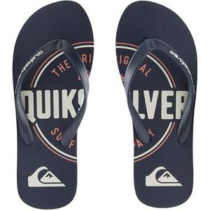 QUIKSILVER Heren Java Art Flip Flop Sandaal Blauw Maat UK 13, Blauw, 45.5 EU