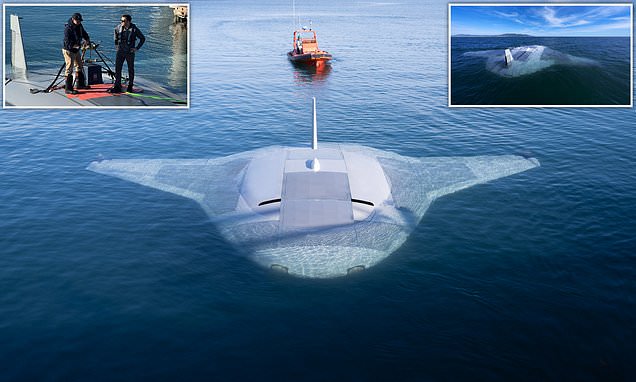 US Navy tests 'extra-large' Thunderbirds-style Manta Ray drone sub capable of