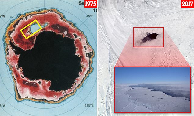 Scientists solve mystery of Antarctica's giant hole that was twice the size of New Jersey
