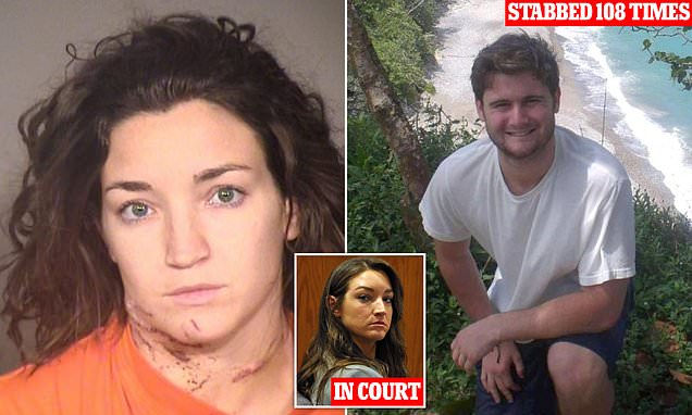Woman who fatally stabbed her lover 108 times in psychotic weed attack speaks out in first