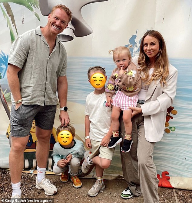 After suffering a difficult through weeks as a family due to the injury, Greg took to his Instagram Stories on Wednesday and shared: 'We're having a s*** time as a family at the moment'