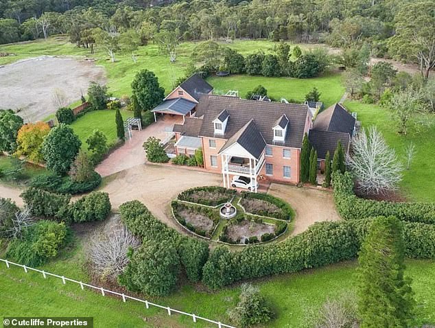 Kyle Sandilands has teased some very extravagant plans for his new mansion in Sydney's north west (pictured)