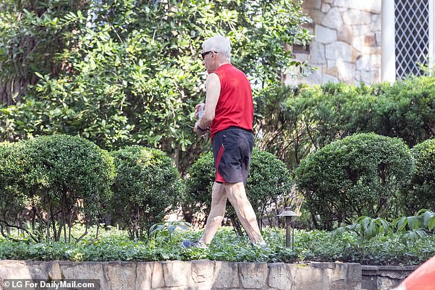 DailyMail.com recently spotted Dr. Anthony Fauci out walking in his neighborhood with a full taxpayer-funded security detail