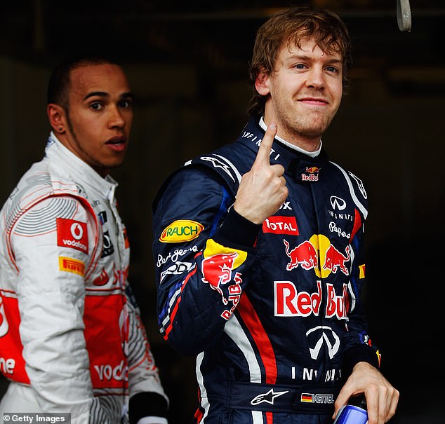 Hamilton struggled to battle with Sebastian Vettel while the German dominated with Red Bull