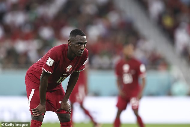 Almoez Ali and Qatar failed to win a single point at the World Cup and only scored once - against Senegal in a 3-1 defeat