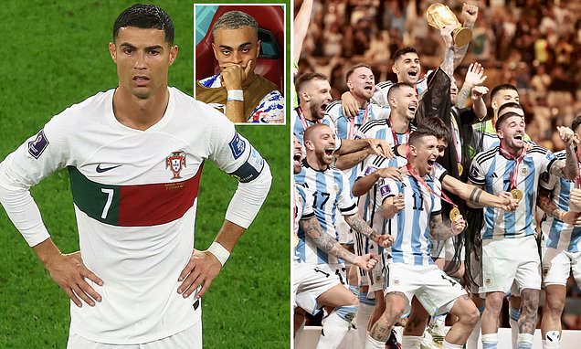 Cristiano Ronaldo is named in the WORST team from the World Cup in Qatar