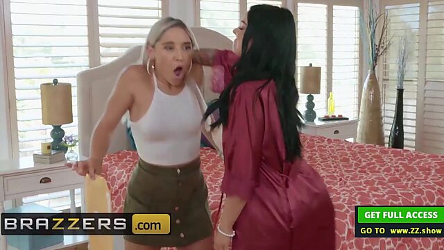 Rough Lesbian Sex Tape with Abella Danger and Payton Preslee