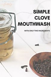 Homemade mouthwash