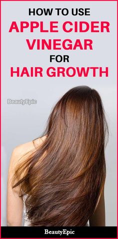 How to Use Apple Cider Vinegar for Hair growth Apple Vinegar For Hair, Homemade Hair Growth Oil, Regrow Lost Hair, Vinegar Hair Rinse, Vinegar For Hair, Growth Challenge, Apple Cider Vinegar For Hair, Apple Cider Vinegar Shampoo