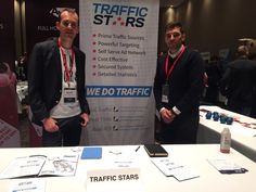 TrafficStars working hard at InterNextExpo 2015 — at Hard Rock Hotel & Casino, Las Vegas Nv. Real Time, Working Hard