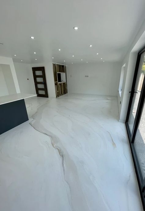 Epoxy Resin Floor, Epoxy Floor Diy, Kitchen Appliances Layout, Concrete Floors Living Room, Epoxy Floor Basement, Epoxy Concrete Floor, Epoxy Floor Designs, Epoxy Resin Flooring, Resin Floor