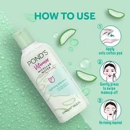 How to buy Ponds Vitamin Micellar Water Hydrating Aloe Vera Makeup Remover (250 ml): Click Here to visit the Offer Page for Ponds Vitamin Makeup […] Micellar Water, Ponds, Make Up Remover, Water Cleanse, Shopping Deals, Cotton Pads, Online Stores, Makeup Remover, Household Items