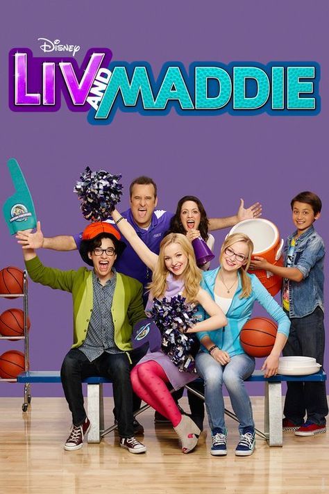 Liv & Maddie Disney Channel T.V. Series (2013-) Liv And Maddie Characters, Joey Bragg, Violetta Disney, Old Cartoon Shows, Disney Channel Movies, Disney Challenge, Liv And Maddie, Disney Channel Shows, Childhood Tv Shows