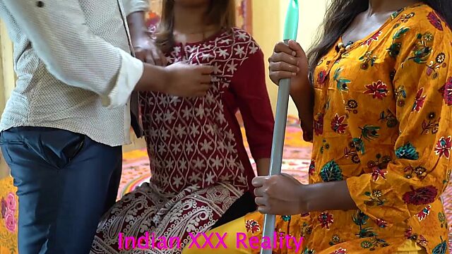 Dirty Talk: Hot Indian Sister Moans Loud in Hindi