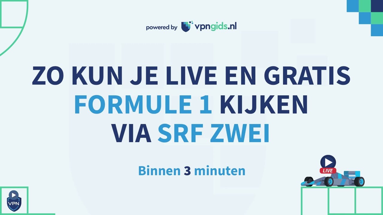 Live en Gratis Formule 1 Kijken Via SRF Zwei Met Een VPN | #tutorial #vpngids #nordvpn